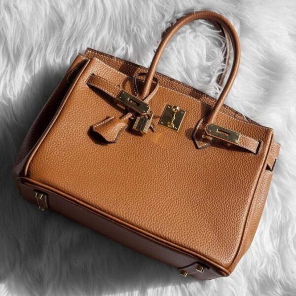 Hermes Brown Hand Bag