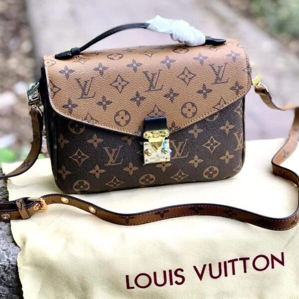 LV Pochette Metis Brown Monogram Sling Bag