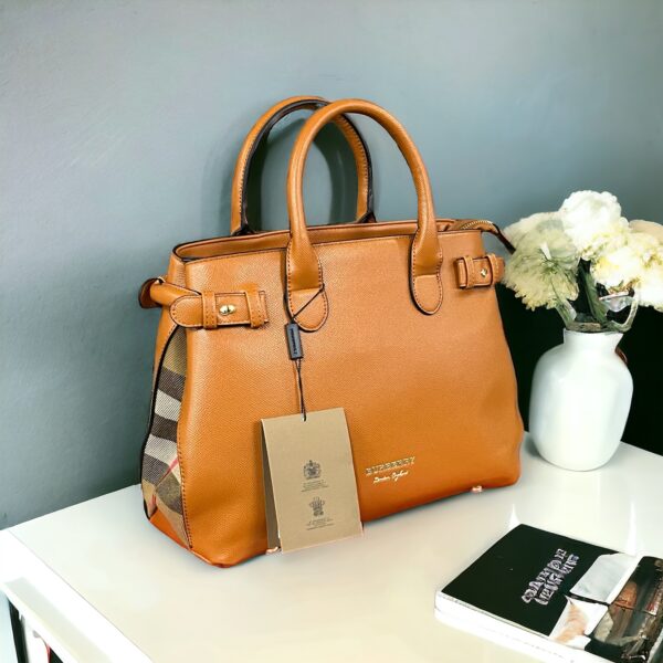 Burberry Banner Brown Colour Hand Bag
