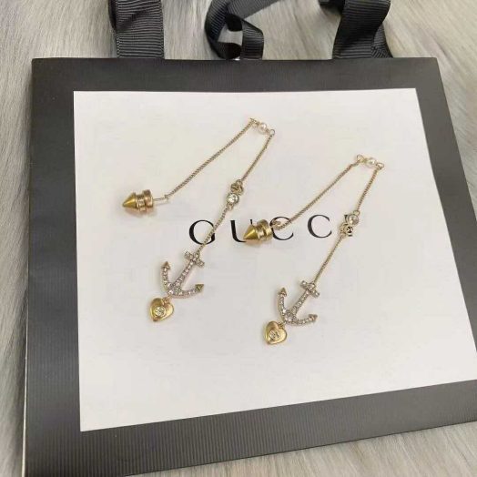 GG Anchor Long Earring