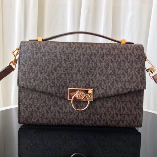 MK Hendrix Signature Messenger Shoulder Bag