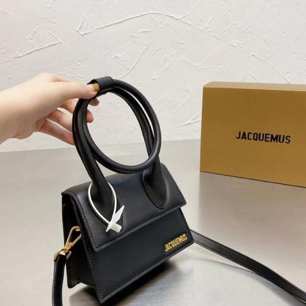 Jacquemus Chiquito Black Small Handbag (With Box)