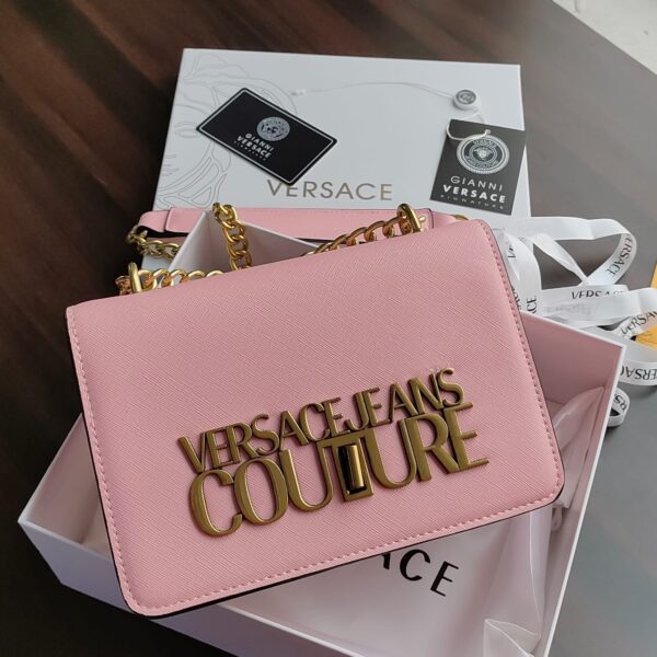 Versace Jeans Couture Pink Sling Bag(With Box)