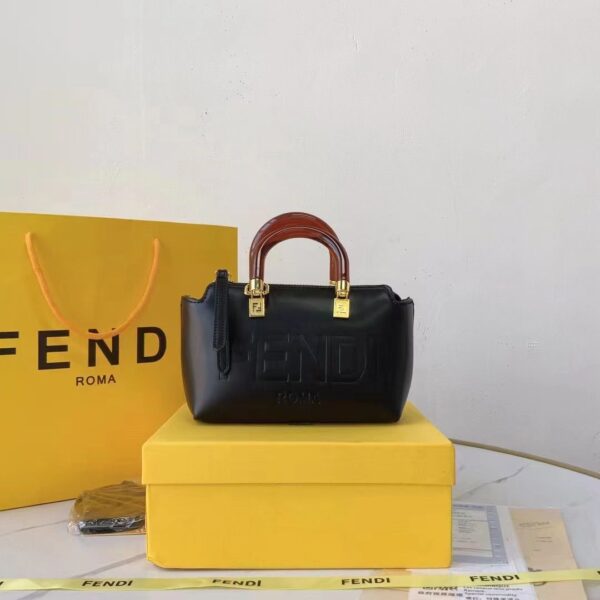 Fendi Roma By The Way Black Sling Bag (With Box)