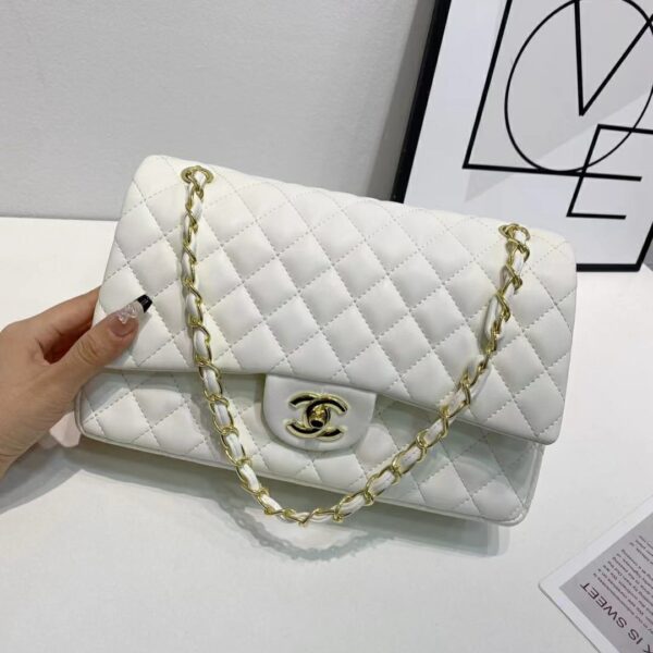 CC Jumbo White Colour Sling Bag (With Box)