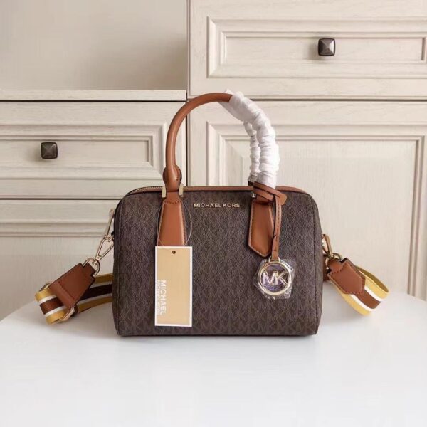 MK Coffee Boston Handbag