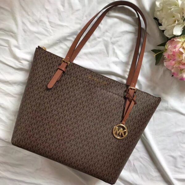 MK VOYAGEER COFFEE TOTE BAG