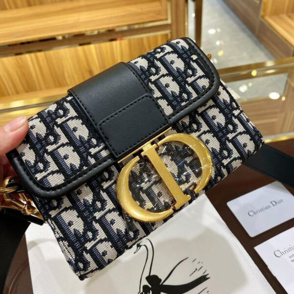 CD 30 Montaigne Black Sling Bag (With Box)