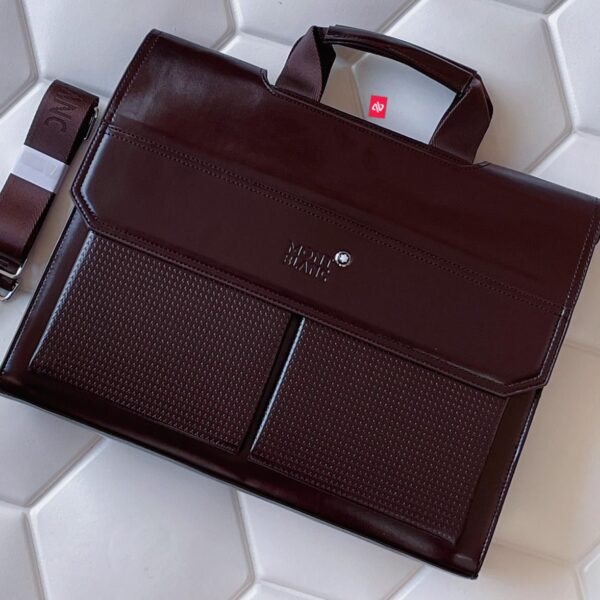 Montblanc Coffee Laptop Bag