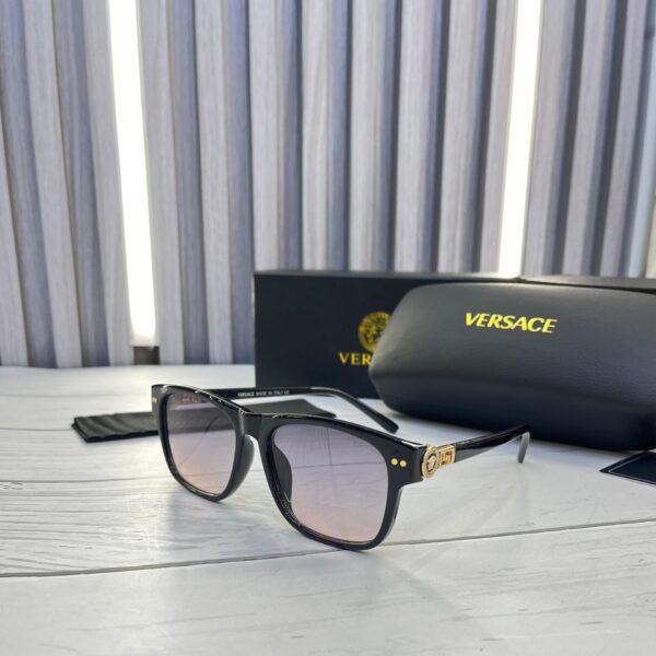 Versace V -Motif Wayfarer Unisex Sunglass  Unisex
