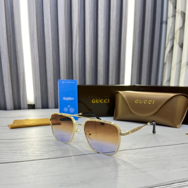 GG Iconic Square Aviator Sunglass  For Men
