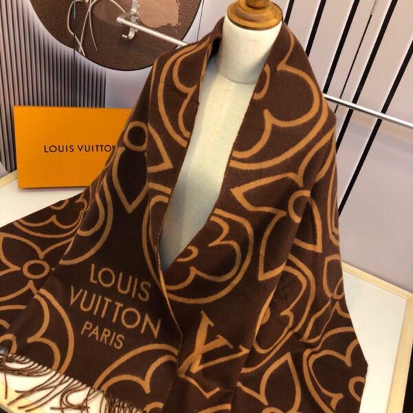 LV Bloom Coffee Unisex Muffler