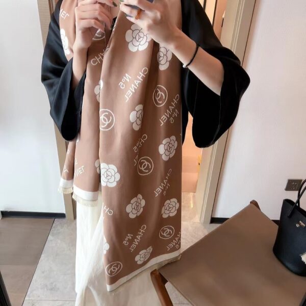 CC Wollen Beige Colour Stole (With Box)
