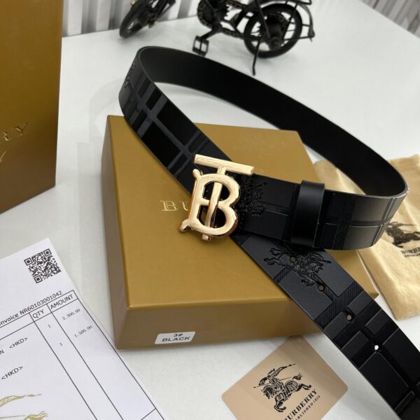 Burberry Black Signature Unisex Belt