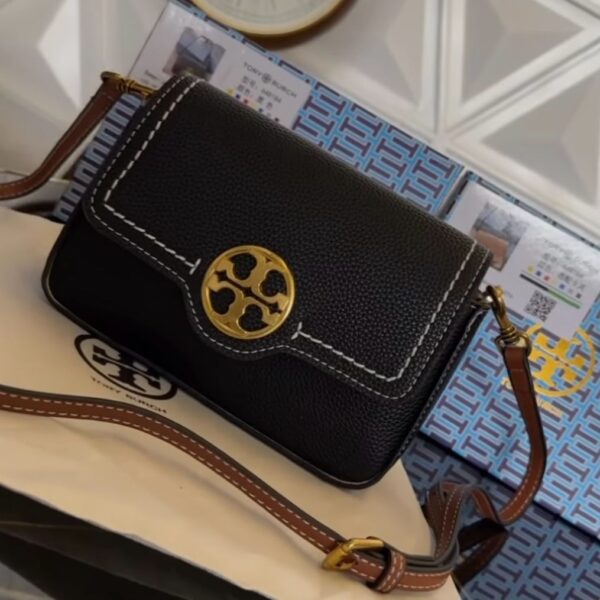 TB Black Parker Shoulder cum Sling Bag Premium quality (With Box)