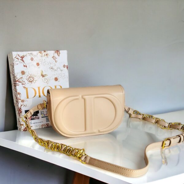 CD CD Apricot Sling Bag (With Box)