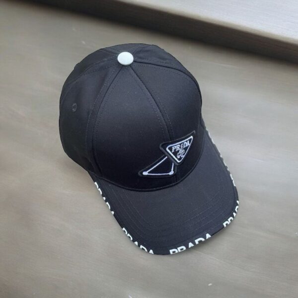 Prada Black Baseball Cap