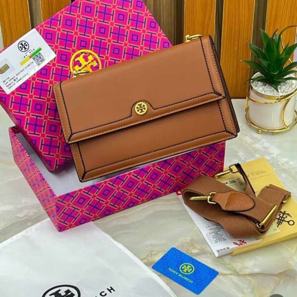 TB T Monogram Brown Sling Bag (With Box)