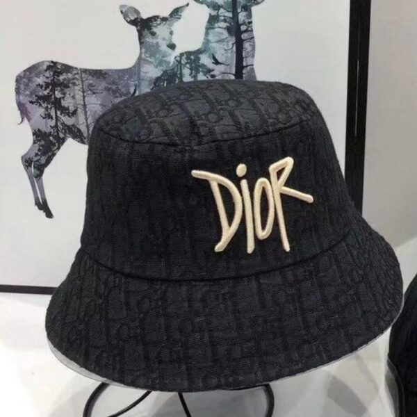 CD Black Embroidery Hat