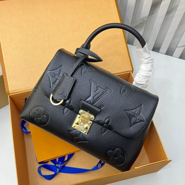 LV Mini Soft Trunk All Black Handbag Premium Quality (With Double Box Packaging)