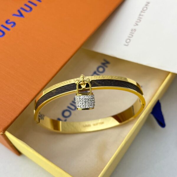 LV Lock Me Studded Bracelet