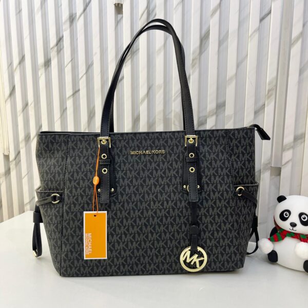 MK East West Black Tote