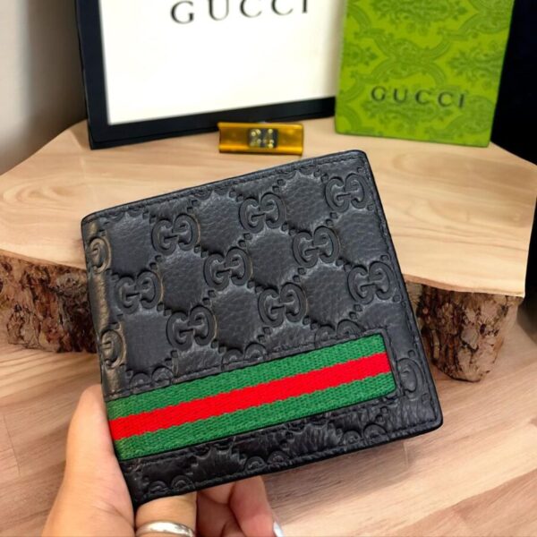 GG Reverse GG Black Men’s Premium Wallet
