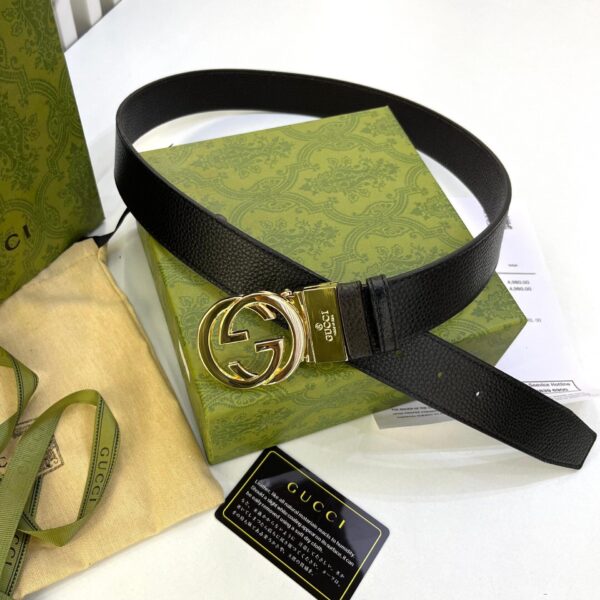 GG Reverse GG Reversible Black Premium Unisex Belt