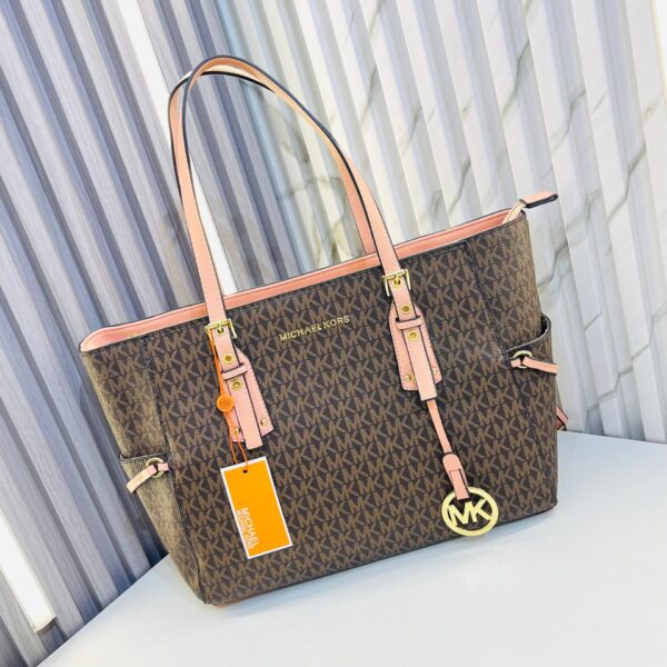 MK East West Coffee Pink Tote