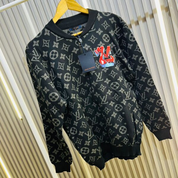 LV Graffiti Zip Sweater