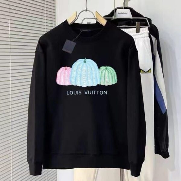 LV Classic Straw Pumpkin Sweatshirt