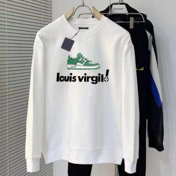 LV Virgil White Sweatshirt