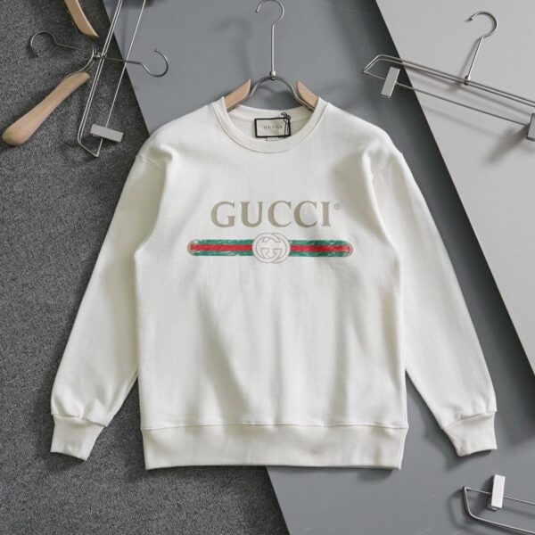 GG Classic White Sweatshirt