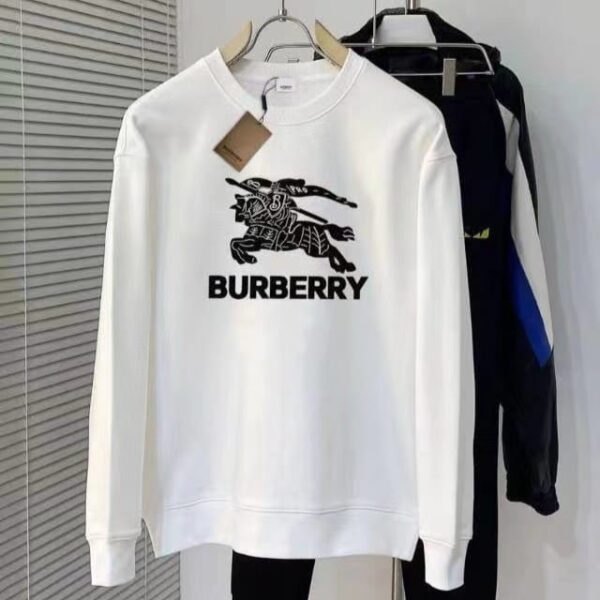 Burberry Classic White Sweatshirt