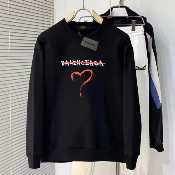 Balenciaga Classic Black Sweatshirt
