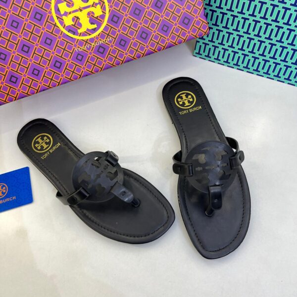 TB Miller Black Slip On Flat