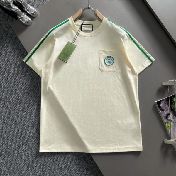 GG White Strip Tshirt