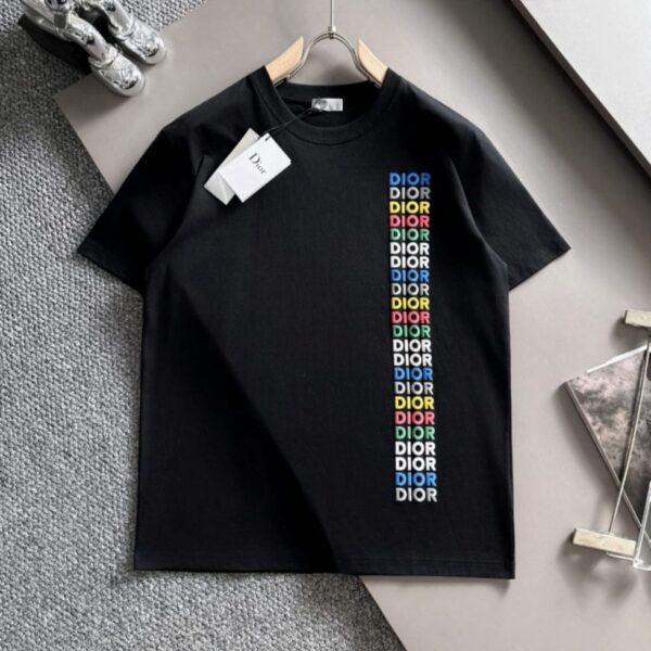 CD Black Colorful Tshirt