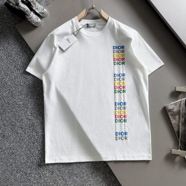 CD White Colorful Tshirt