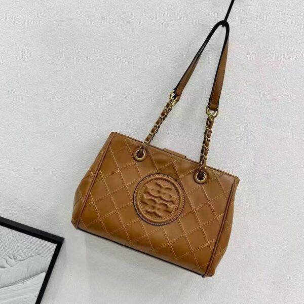 TB Fleming Brown Medium Tote Bag