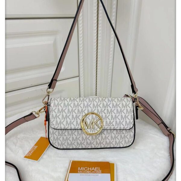 MK Samira Beige Pink Sling Bag