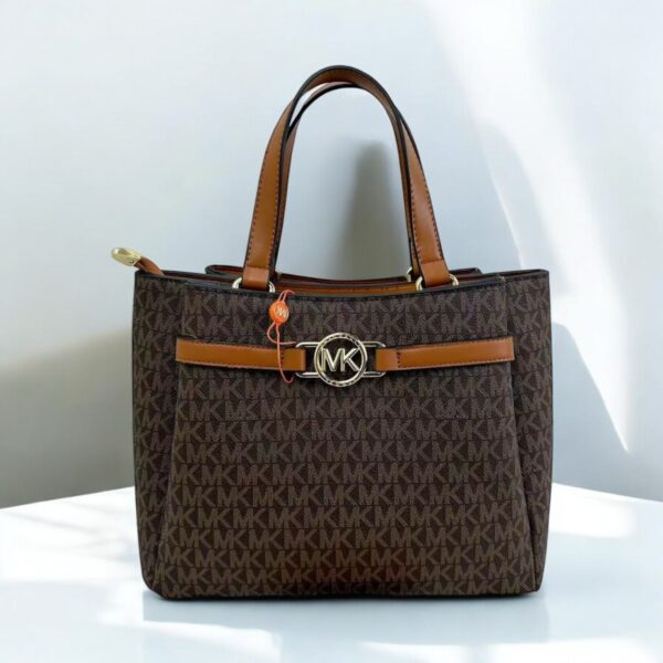 MK Angelina Coffee Brown Handbag