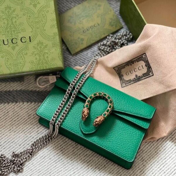 GG Dionysus Green Mini Sling Bag (With Box)