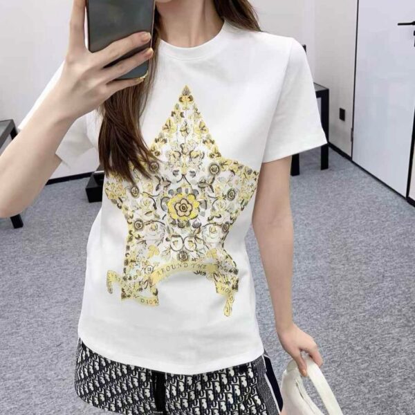 CD Monogram White T-shirt