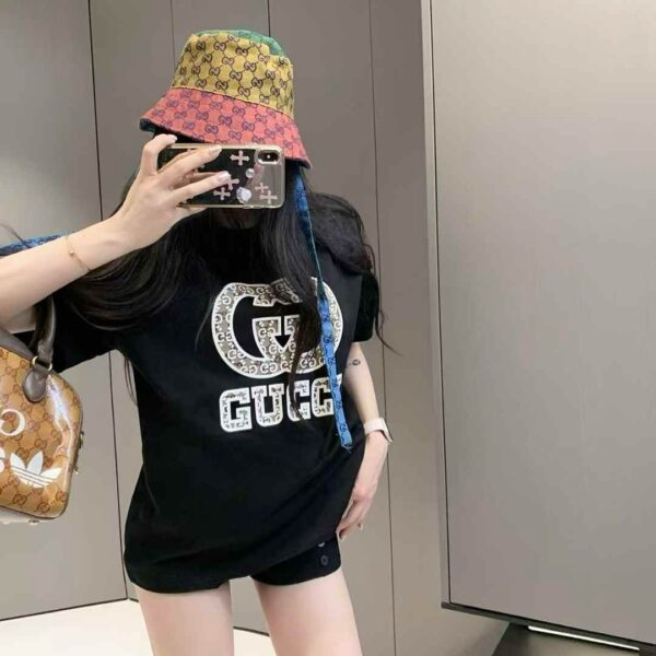 GG Black Monogram T-shirt