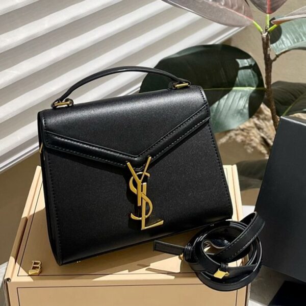 Ysl Cassandra Black Sling Bag (With Box)