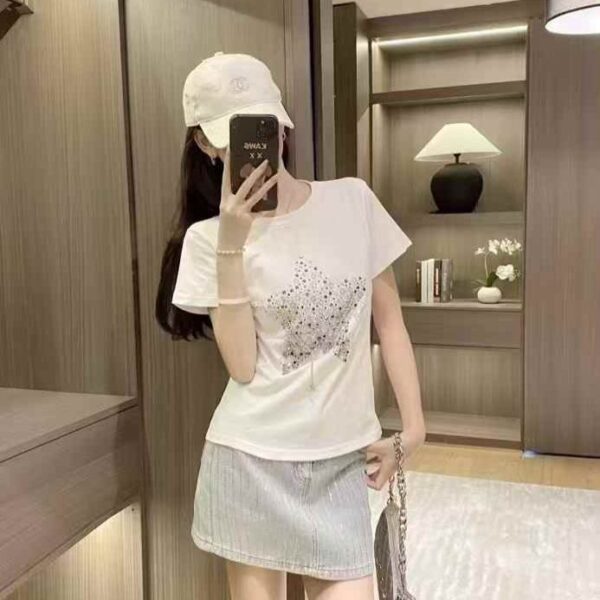 CD Silver Stone White T-shirt
