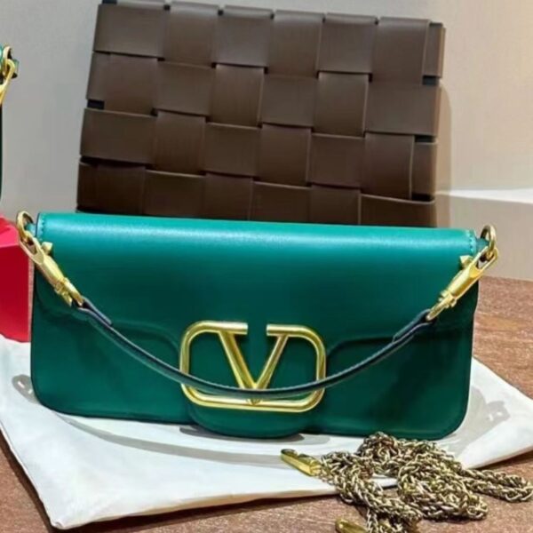 Valentine Loco Dark Green Crossbody Premium Bag (With Box)