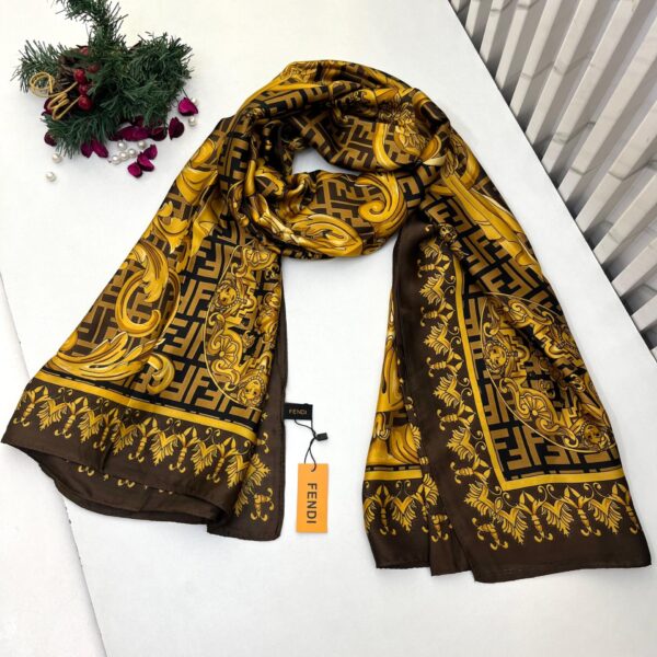 Fendi X Versace Silk Stole
