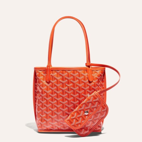Goyard Anjou Mini Inside Out Orange Tote